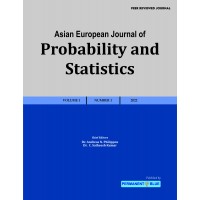 Asian European Journal of Probability and Statistics